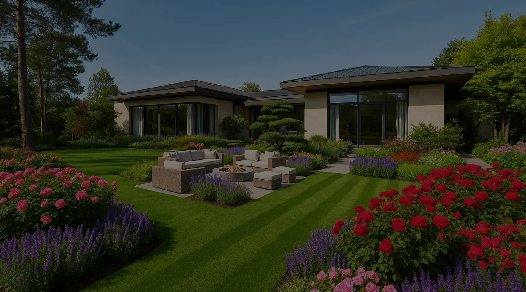 Ландшафтный дизайн под ключ в Новошахтинске и Ростовской области